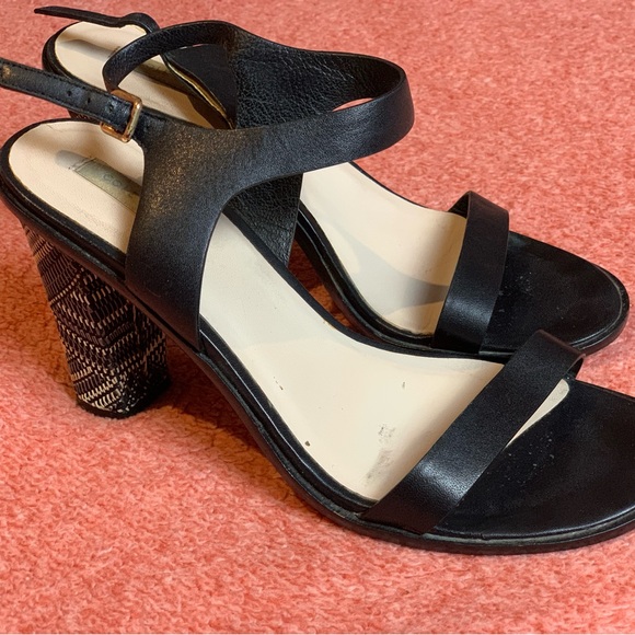 Exclusive Vintage black Cole Haan high heel sandals size: 7B - Picture 2 of 4